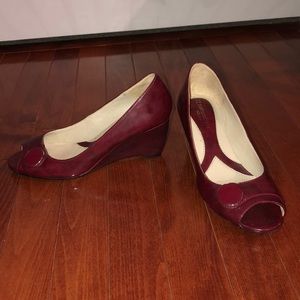 ❤️ Naturalizer Bonna Red Wedges